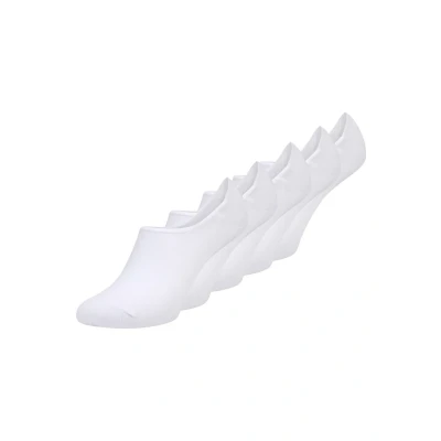 Image de Jack &amp; Jones Jacbasic Multi Short SOCK 5 PACK Socquettes, Homme, Taille: One Size, White