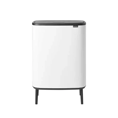 Image de Brabantia (BRAA3 Bo Touch Bin Hi, Blanc, 2 x 30 L