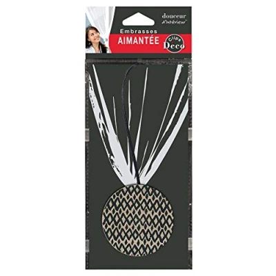 Image de Douceur d&#039;Intérieur EMBRASSE AIMANTEE, Lulaby Noir, L 43 x (0) 6 CM
