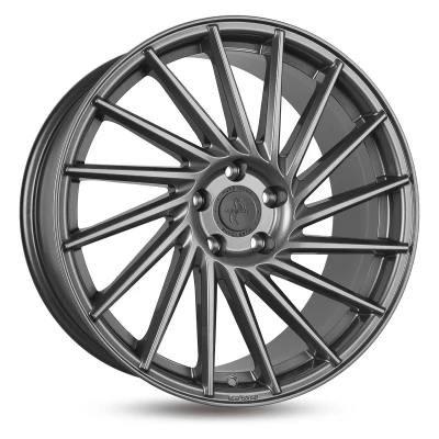 Image de KESKIN 5Trou 19Pouce 108mm Jante alu KT17 Hurricane peinte palladium KT178519510845PP