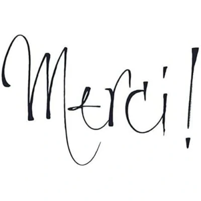 Image de Artemio ARTHE394 Merci ! Tampon E Texte Bois Multicolore 4,5 x 2,5 5,6 cm
