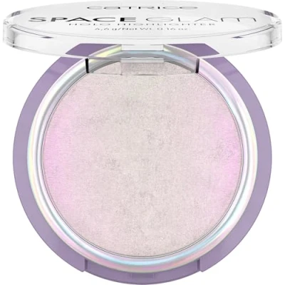 Image de Catrice Space Glam Holo Highlighter N010 Multicolore Longue durée instantané Intense Shimmer Végétalien Sans huile parfum alcool 4,6 g