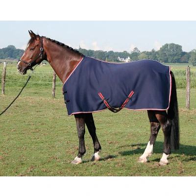 Image de Harry&#039;s Horse Couverture Jersey Cooler Marin 165/215