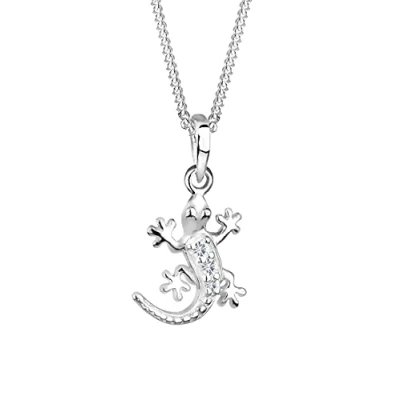 Image de Elli Eidechse Collier, Femme, Taille: 45, Weiß