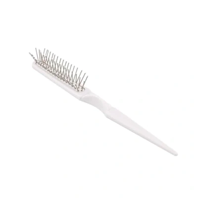 Image de LUTTMANN® Brosses à picots en 4 couleurs différentes pour perruques, extensions, postiches, cheveux synthétiques et humains (blanc)