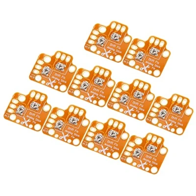 Image de Carte de Réparation Dérive Manette Jeu, 10 Pièces Contrôleur Jeu Drift Fix Mod Universel Facile à Utiliser Utilisation Durable Indestructible pour