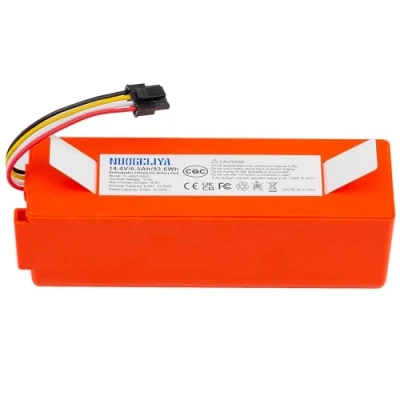 Image de NUOGELIYA 14.4V 6500mAh Li ion Batterie de Remplacement pour Xiaomi Mi Robot Mijia Roborock S50 S51 Aspirateur
