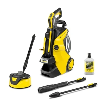 Image de Kärcher Nettoyeur Haute Pression K 5 Power Control Flex Home, : max. 145 bar, Débit 500 l/h, Surface 40 m²/h, Poids 13 kg, Pistolet Pression, Rotabuse, Lance, Kit Home