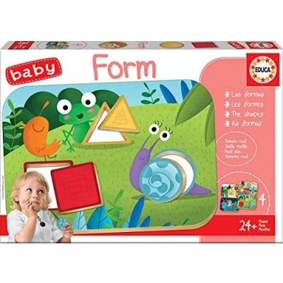 Image de Educa Jeu éducatif pour bébé. Baby Forms. Différencier et identifier Les Figures géométriques de Base. À partir 24 Mois (18121)