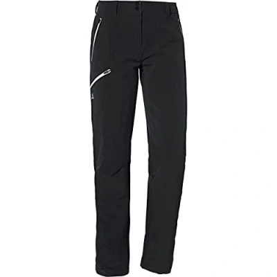 Image de Schöffel Femme Ascona Pantalon, Noir, 38 EU