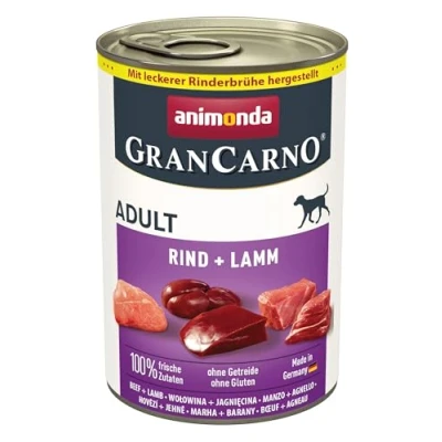 Image de Animonda Nourriture pour Chient Gran Carno Bœuf + agneau 6 x 400 g