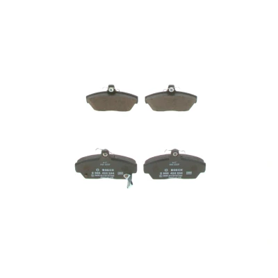 Image de BOSCH 0 986 424 244 Jeu de plaquettes frein Low Metallic avec indicateur d&#039;usure ROVER: 200 3/5 portes, Cabriolet, 400 Berline