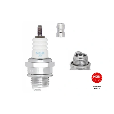 Image de NGK 3850 Bougie d&#039;allumage M14 x 1,25 SW: 19 mm AUDI: Q5, A3 Sportback, A4 B8 Allroad, SMART: Fortwo III Coupe, Forfour II 5 portes