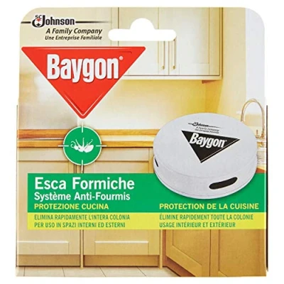Image de Baygon Piège Anti Fourmis Boîte à Appât Usage Intérieur et Extérieur