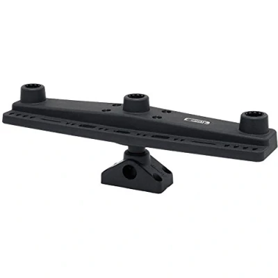 Image de Scotty Triple Tige de Support pour Tableau Uniquement (Pas Supports Canne à pêche) Inclut Post et