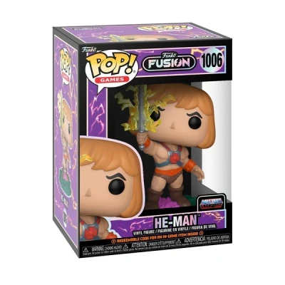 Image de Funko Pop! Games: Fusion He Man W 1 Chance sur 6 D&#039;avoir Une Variante Rare Chase Masters of The Universe Les Maîtres de l&#039;univers