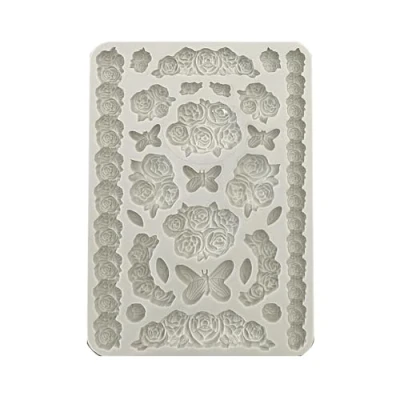 Image de Stamperia Mold Moule en Silicone A5, Multicolore, 14,8 x 21 1,1 cm