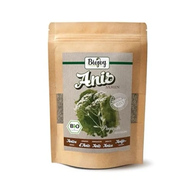 Image de Biojoy Anis vert BIO (250 g), graines d&#039;anis entières, sans additifs