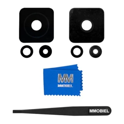 Image de MMOBIEL Remplacement de la lentille en Verre caméra arrière Compatible avec Xiaomi 12T 2022 Comprend Un Adhésif Double Face, Pince à épiler et Chiffon.