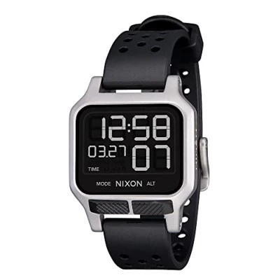 Image de Nixon Hommes Module numérique LCD Montre avec Bracelet en Silicone A1320130 00