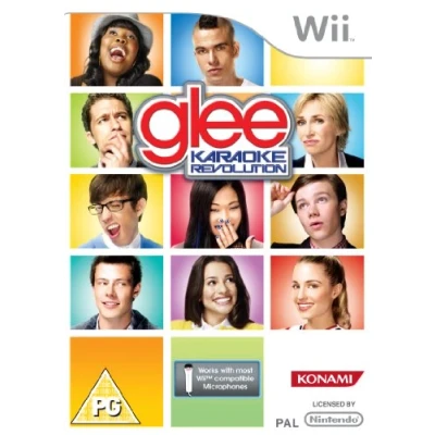 Image de Karaoke Revolution Glee Game only (Wii) [import anglais]