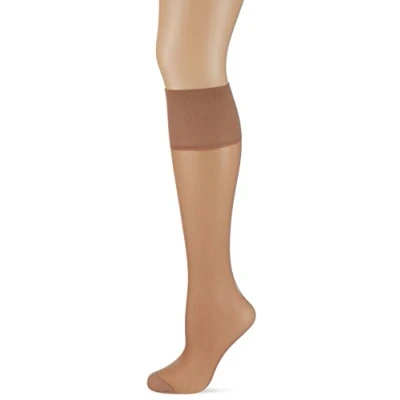 Image de DIM Mi Bas Femme Mes Essentiels De Douceur Mousse x3, Daim, Taille unique