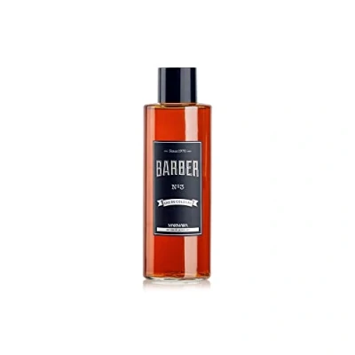 Image de BARBER MARMARA No.3 Eau de Cologne Men&#039;s Splash dans un flacon en verre 1x 500ml After Shave Men parfumée Après rasage pour homme rafraîchit et Parfum