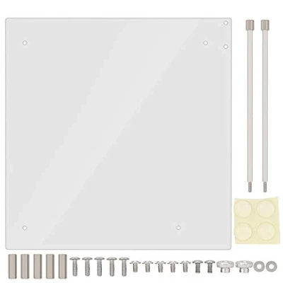 Image de Exliy PC Open Frame Test Bench ITX Motherboard Transparent Acrylique Overlock Computer Case, DIY Mod Base Stand, Carte Mère Air Case