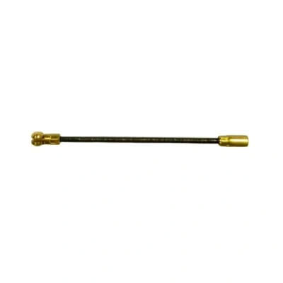 Image de Tête flexible avec poulie en fil métallique. Pour aiguilles tire fils Ø 3, 4 et 5mm. Filetage M5