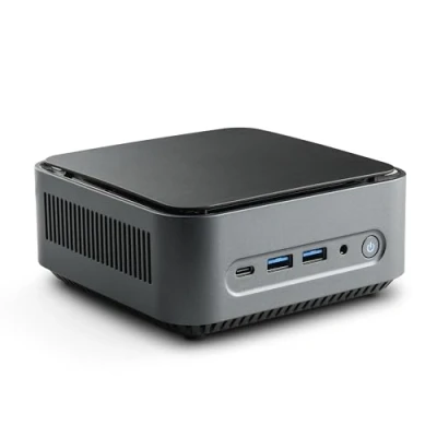 Image de Mini PC CSL Narrow Box Premium Windows 11 Famille silencieusement, Intel N200 4X 3700 MHz Turbo, 1000 Go M.2 SSD, 32 DDR4 RAM, UHD, HDMI 2, USB 3.2, BT 5.2, DisplayPort, Dual WLAN