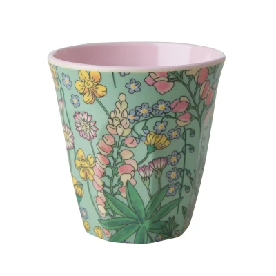 Image de Rice Tasse en mélamine Imprimé Lupin Taille M