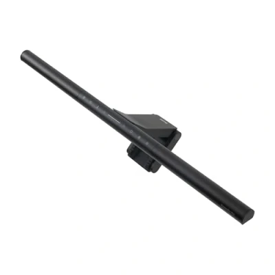 Image de BenQ ScreenBar Pro lampe de bureau LED pour écran PC, Light bar, Alimentée par USB C, Gain d&#039;espace, Eclairage intelligent, Protection des yeux, Éclairage ultra large, Détection intelligente (Noir)