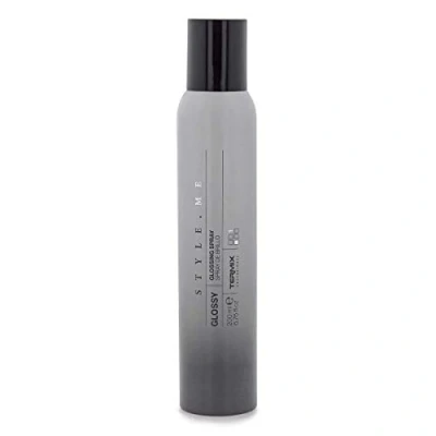 Image de Termix Style.Me Glossy Spray finition brillante pour les cheveux, des cheveux plus brillants que jamais, enrichi en quinoa et orchidée, effet lumineux longue durée, sans collant, 200 ml,