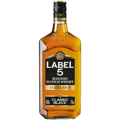 Image de Label 5 Blended Scotch whisky Classic Black 70 cl