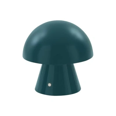 Image de Lindby Lampe de table en forme champignon sans fil tactile Portable Intensité variable chevet LED Chargement USB Veilleuse pour chambre à coucher