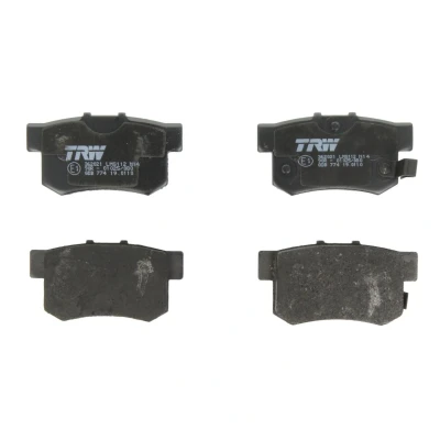 Image de TRW COTEC GDB774 Jeu de plaquettes frein avec indicateur d&#039;usure HONDA: CIVIC 7 Hatchback, 6 PRELUDE 4, HAVAL: H6, ROVER: 600