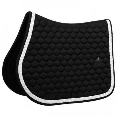 Image de Kentucky Tapis de Selle Plaited Saut Noir Full