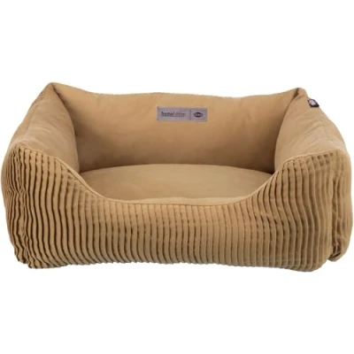 Image de TRIXIE Panier pour Chien Marley 80 x 60 cm carré Chiens de Taille Moyenne Confortable avec Housse en Toile Coton qualité supérieure Doux et Lavable 37694