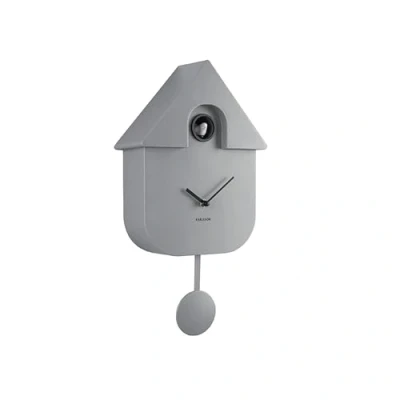 Image de Karlsson Pendule Murale Cuckoo Gris Souris