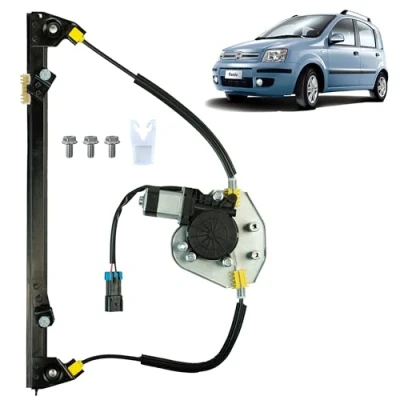 Image de STARKIT PERFORMANCE Leve vitre compatible pour Fiat Panda 2 (2003 2012) AVEC MOTEUR avant gauche (conducteur)
