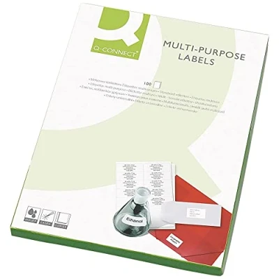 Image de Q Connect 99.1 x 42.3 mm Etiquettes multifonctions (lot de 1200),