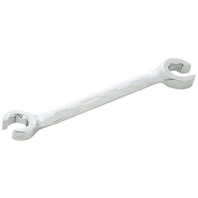 Image de YATO YT 0139 Clé à dévisser durite rigide frein 19x21 chromé Acier chrome vanadium