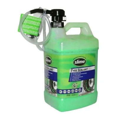 Image de Slime SDSB 1G/02 IN, Produit Anti crevaison pour Réparation de Pneu avec Pompe, Convient aux Tracteurs, Camions, Remorques, Véhicules Tout Terrain et Quads, Non Toxique, Écologique, Flacon 3,78 l