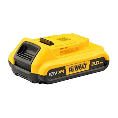 Image de DEWALT Batterie XR 18V 2 Ah Li Ion DCB183 XJ Compatible Avec Tous Les Outils Bricolage et Jardin Témoin de Charge Lumineux