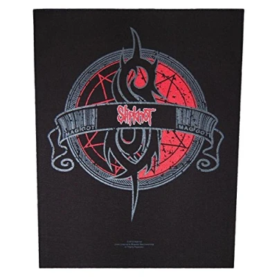 Image de Slipknot Crest Unisexe Patch noir/rouge/gris 95% Coton, 5% Polyester