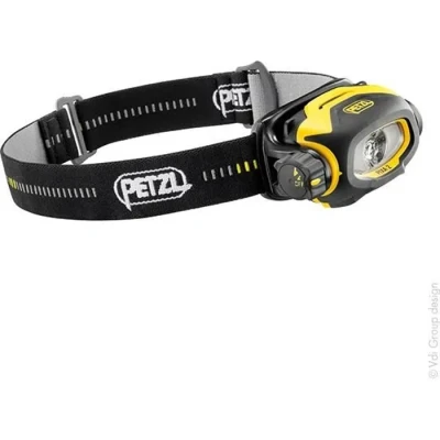 Image de Lampe frontale PETZL Pixa 2 75 Lm Portée 30 m Noir et jaune