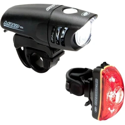 Image de NITERIDER Ensemble de Lampes Mako 250/Cherry Bomb 100 : Noir