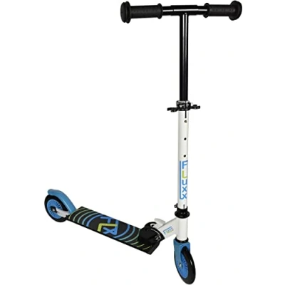 Image de Fluxx Trottinette 2 Roues Pliable 121mm Unisex Blanc Bleu Vert NTFX0000200 0MI Taille Unique