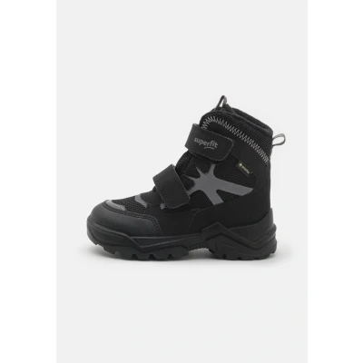 Image de Superfit MAX Chaussures premiers pas pour enfants, Taille: 22, Schwarz/hellgrau Tissu / matière synthétique