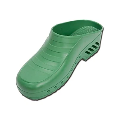 Image de Gima Sabots Professionnels, Anatomiques, Unisexe, Antidérapants, Antistatiques, Tige Non Perforée, Semelle Couleur Vert, Taille EU 42, 1 Paire